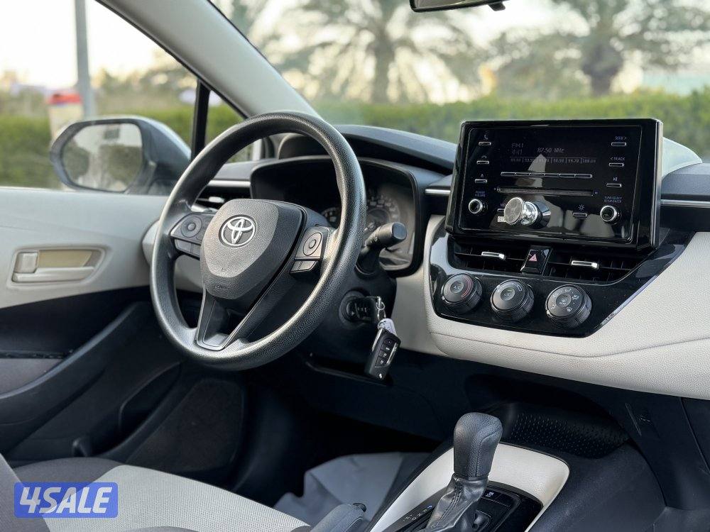 تويوتا كرولا 2.0 موديل 2020 بحاله الوكاله شرط الفحص13