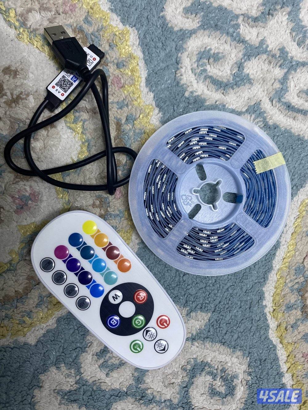 RGB LED light string 5 meters0