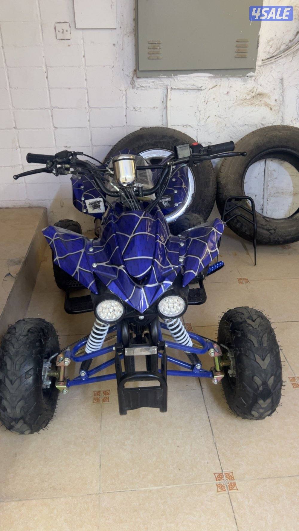 للبيع بقيatv125cc اوتماتيك فيه عداد سرعه توني شاريه يبيله تغيير زيت0