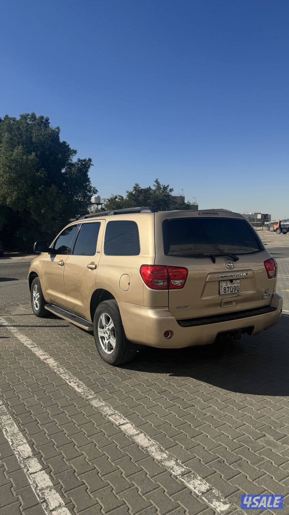 للبيع سيكويا 2010 وارد الساير شرط الفحص قير مكينه شاصي4