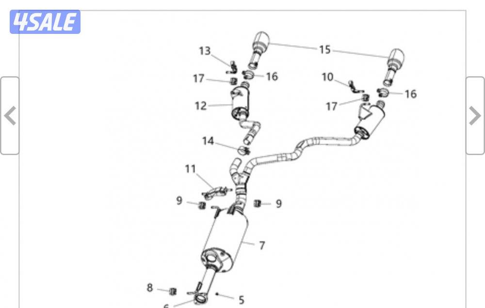 للبيع كزوز كامل دبات وكاله للدوج رام من موديل 2019 الى 20243