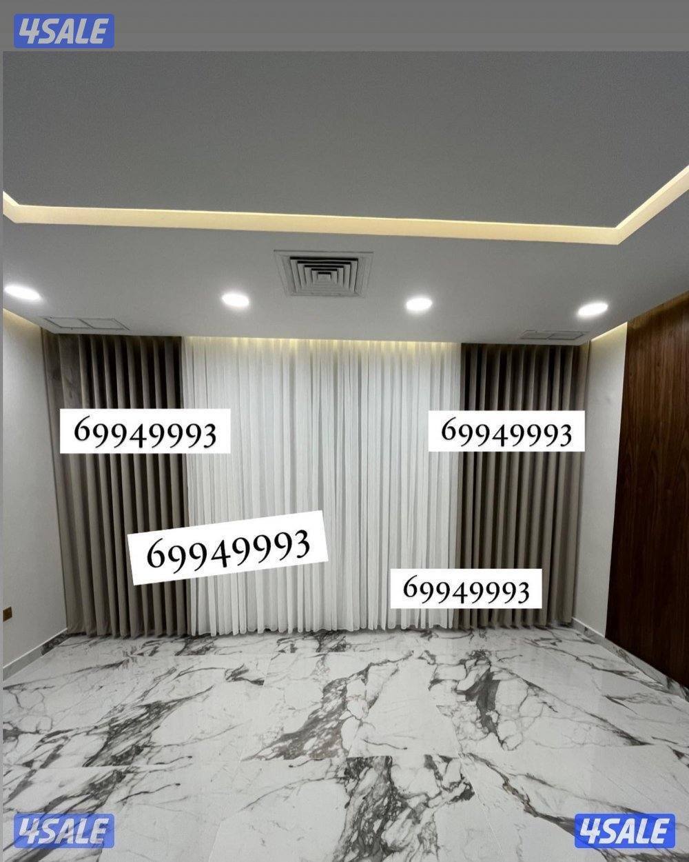 تفصال ستائر ويفي لنن رول جميع انواع الستاير7