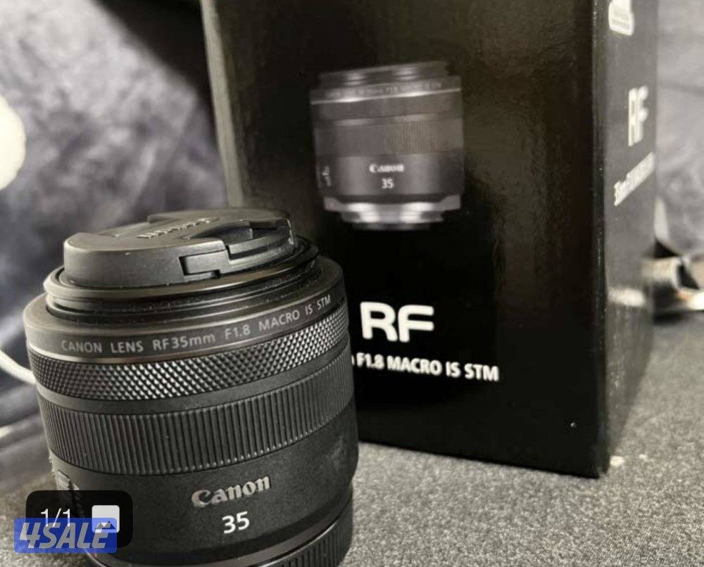 Canon RF 1.8 35mm lens0