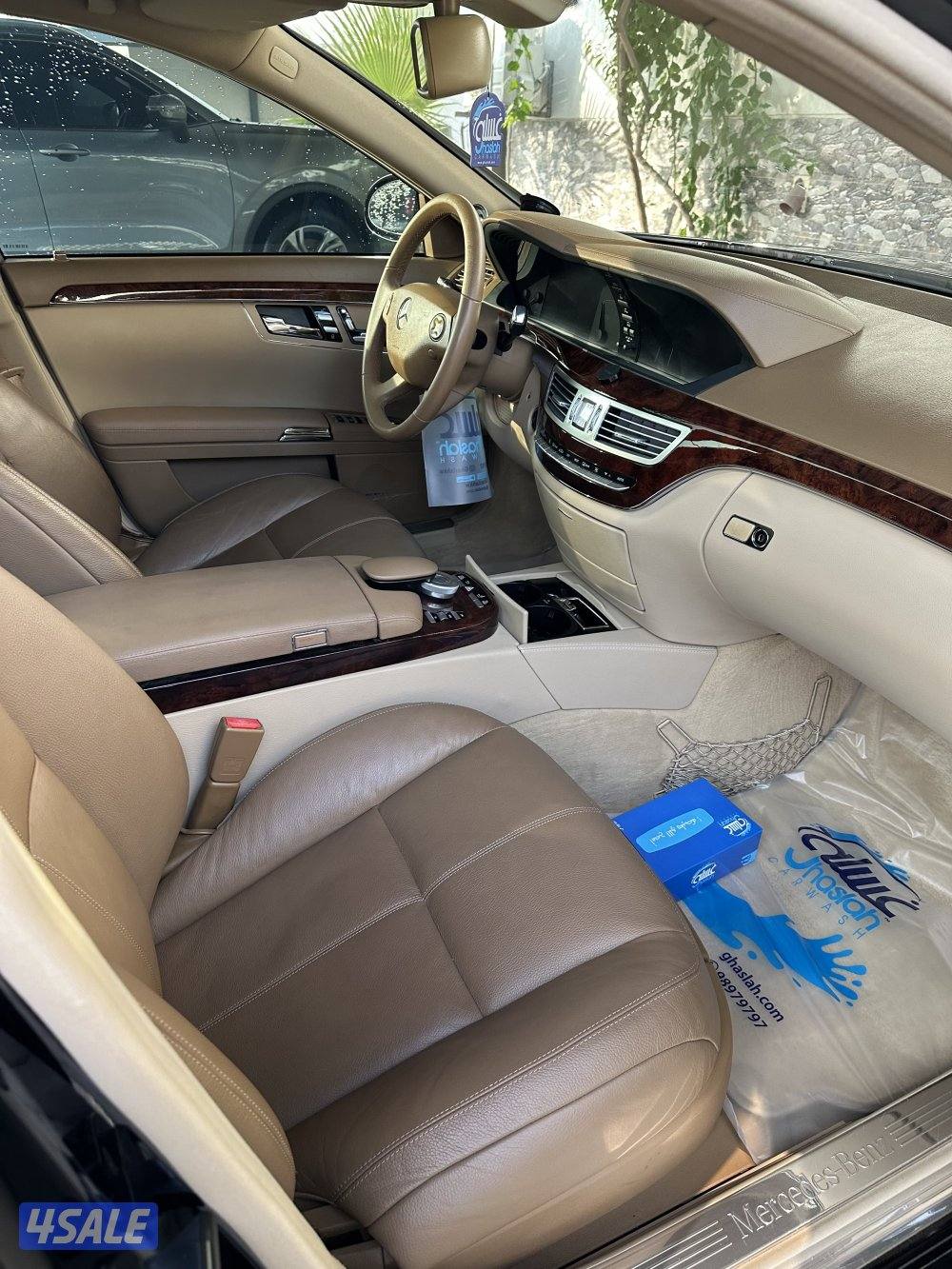 للبيع مرسيدس S 350 لارج وارد قطر مخزن12