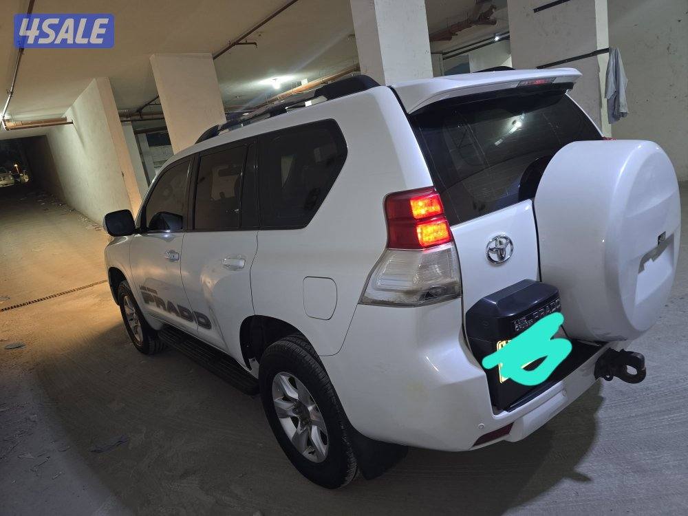 تويوتا برادو TXL موديل 2013  ما عدا الفتحه والشاشة شرط الفحص2