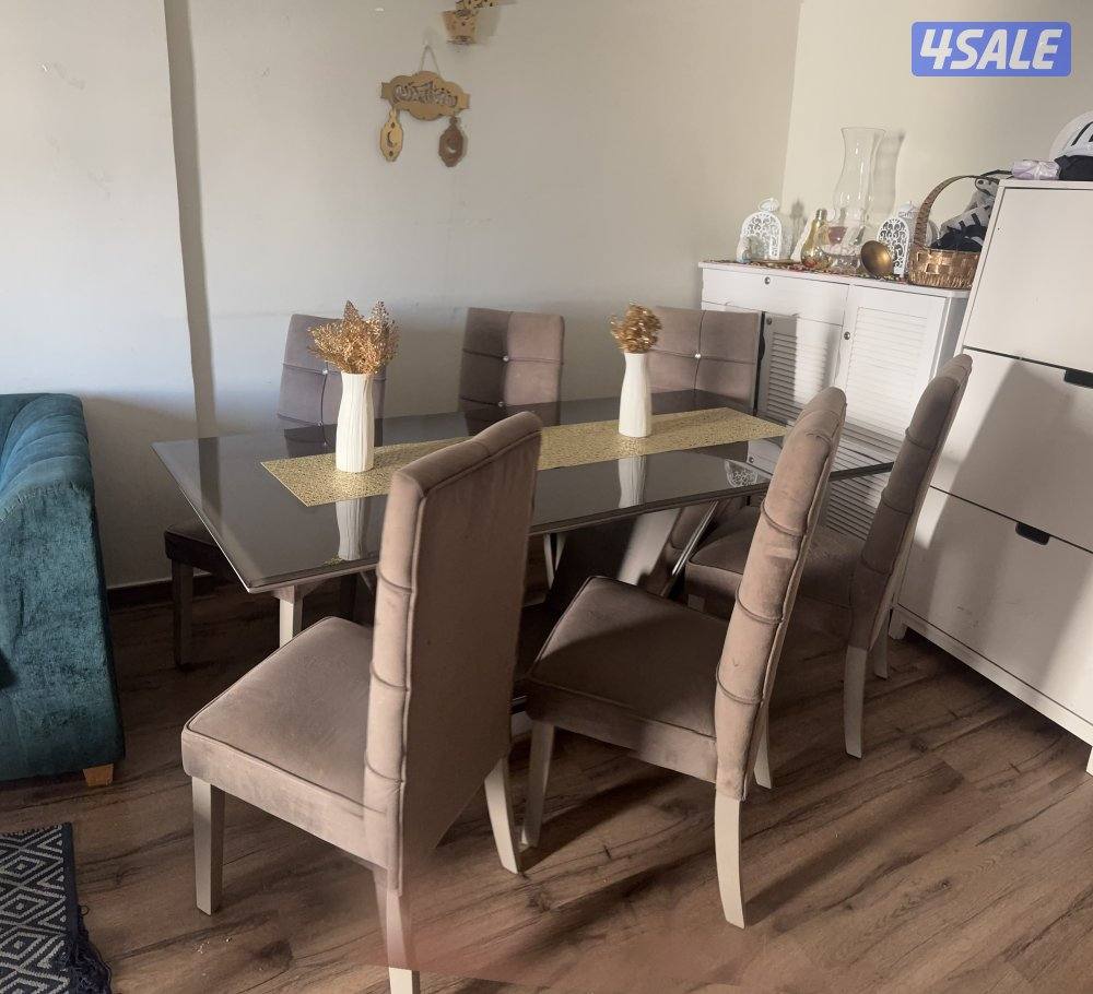 سفره ٦ كراسي استعمال كالجديد2