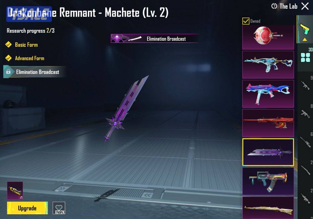 حساب ببجي الفل77 نص السلاحه كل مسج عشرين سلاح4