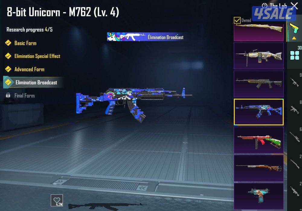 حساب ببجي الفل77 نص السلاحه كل مسج عشرين سلاح15