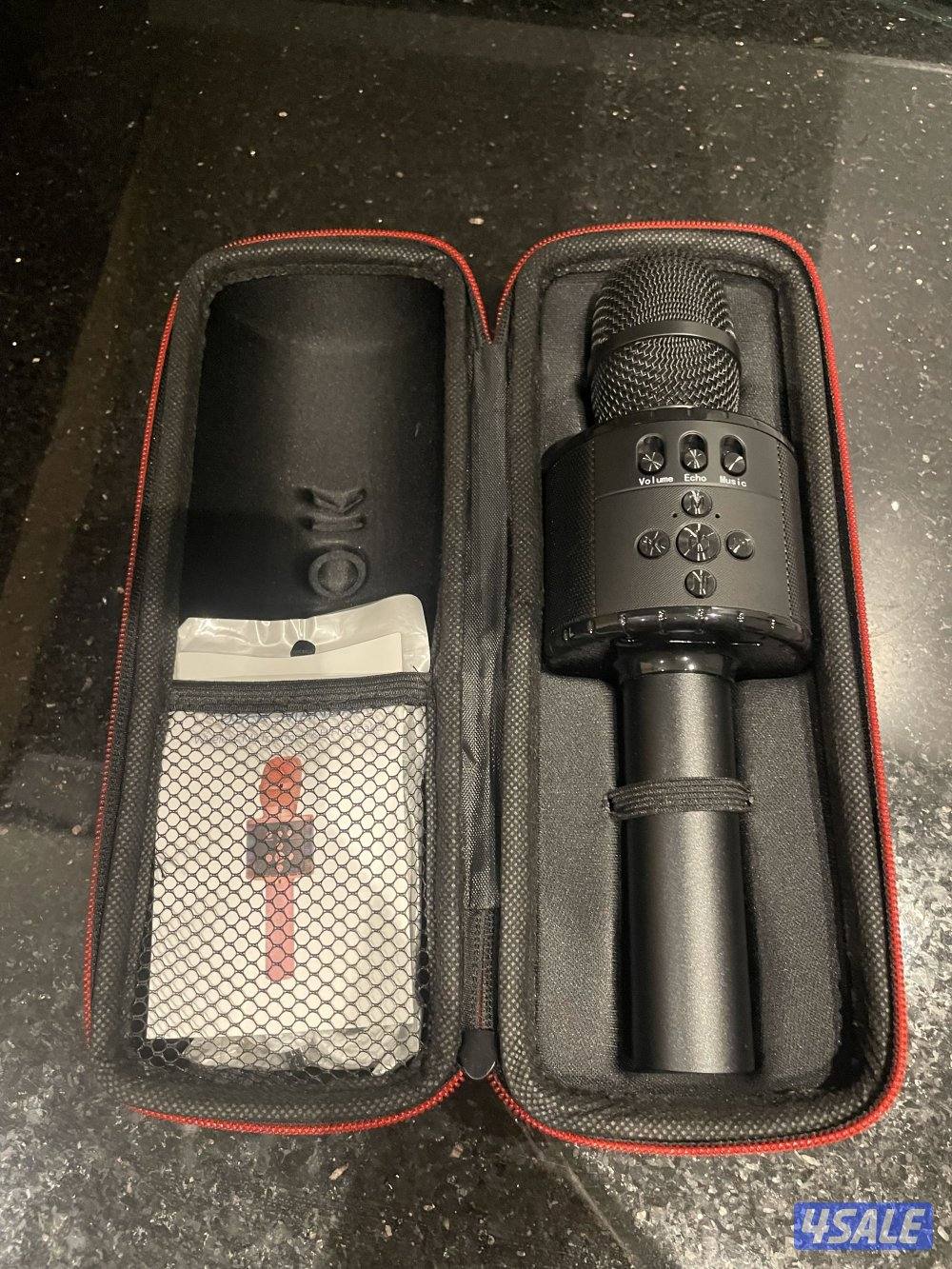 BONAOK Karaoke Microphone – Brand New (Unused) black color0