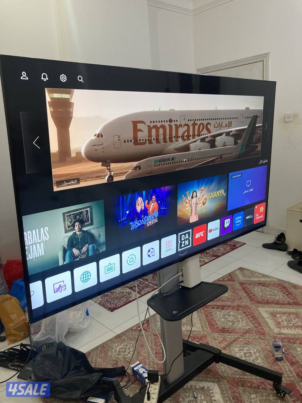 تلفزيون LG حجم 65 بوصه QNED اعلي مواصفات متوفر توصيل 24 ساعة2