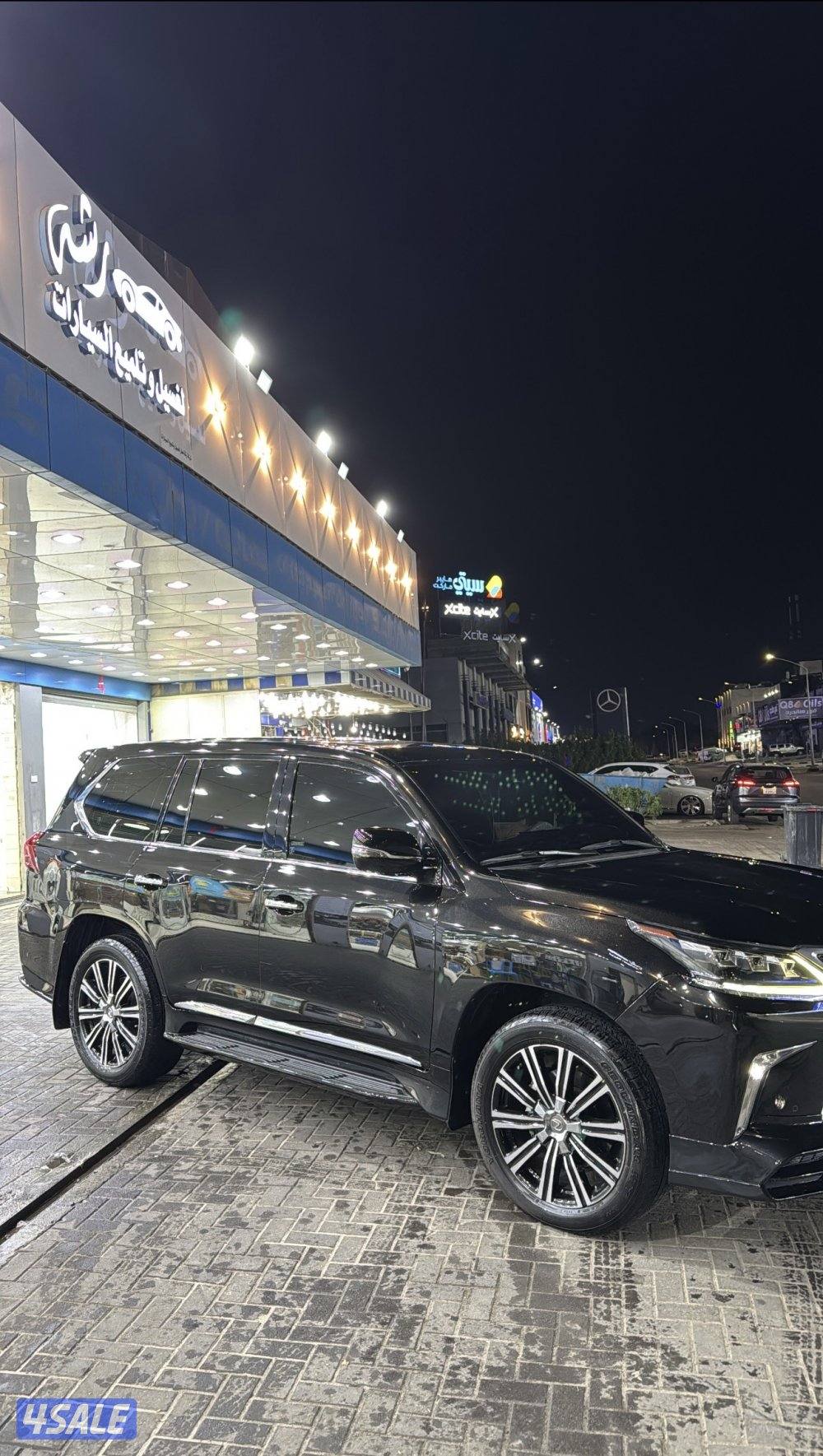 لكزسLX570 الدرجه الاولى موديل 2017 ماشي 245 الف كم صبغ وكاله شرط الفحص1