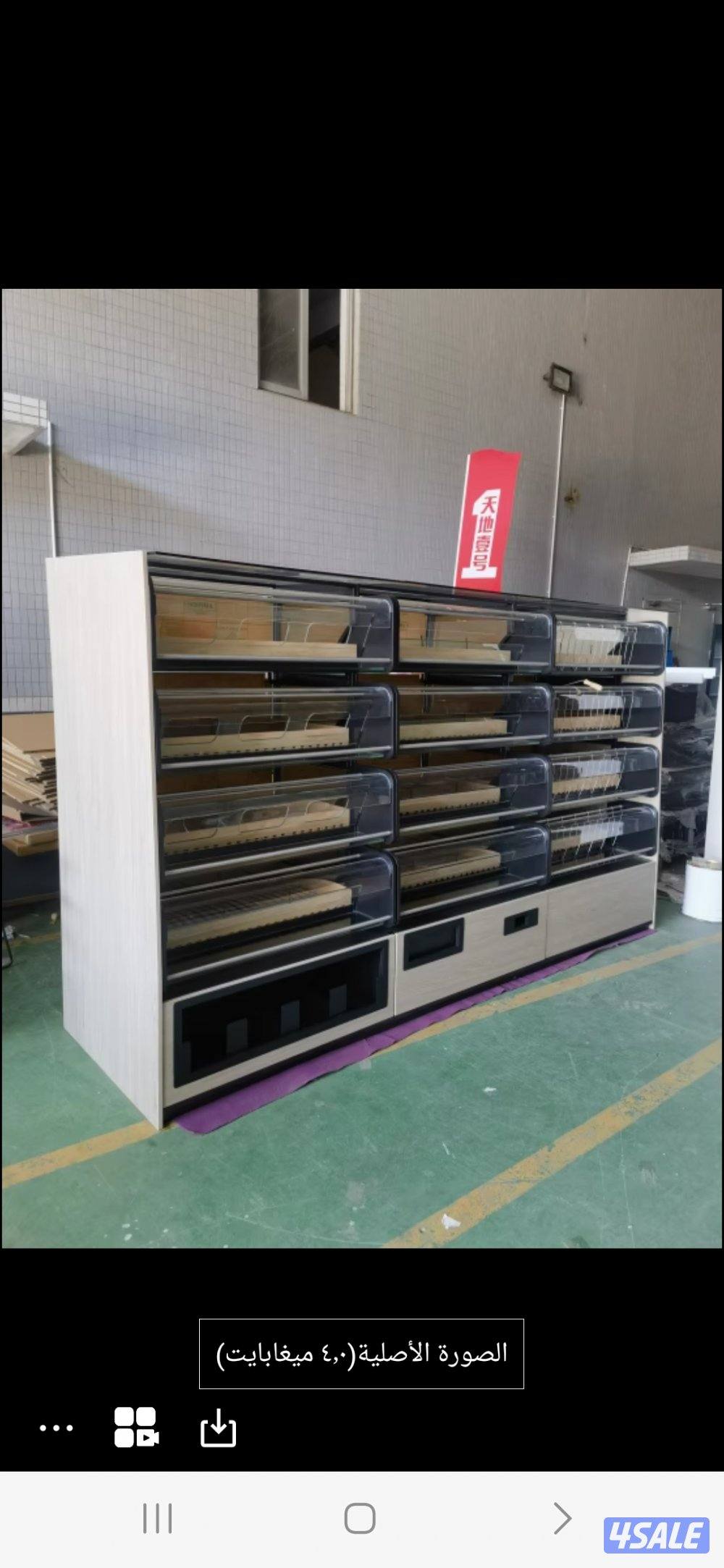 أرفف مخبوزات تصلح مطعم أو مخبز أو سوبر ماركت3