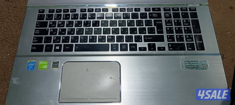 لاب توب توشيبا كورi7 الجيل الرابع شاشه171