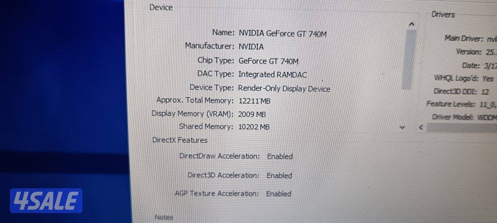 لاب توب توشيبا كورi7 الجيل الرابع شاشه172