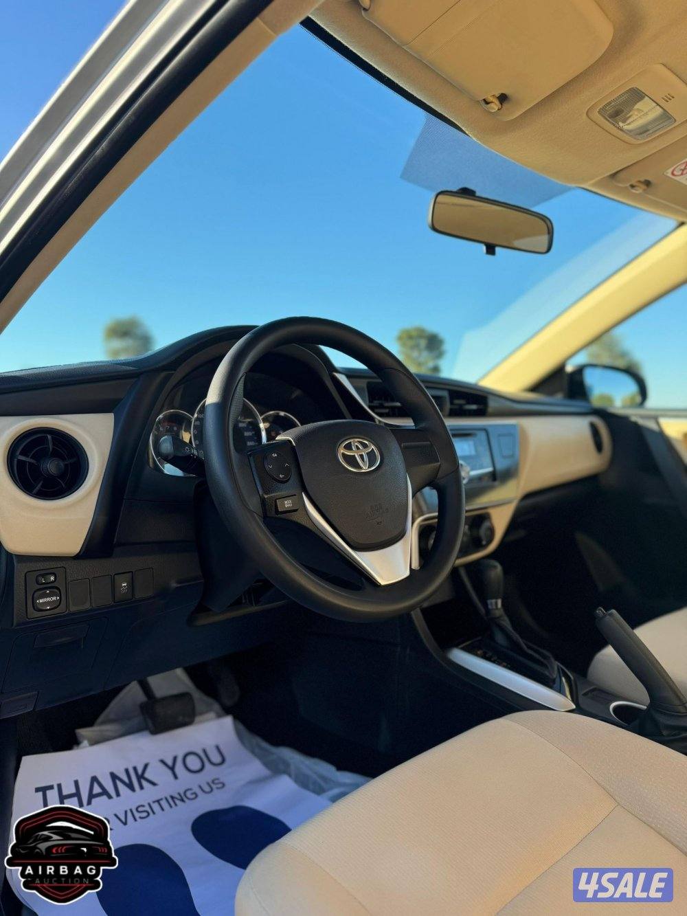 للبيع تويوتا كورولا 
موديل 2019
عداد 133 الف 
4 سلندر 
ماكينه 1600 cc1