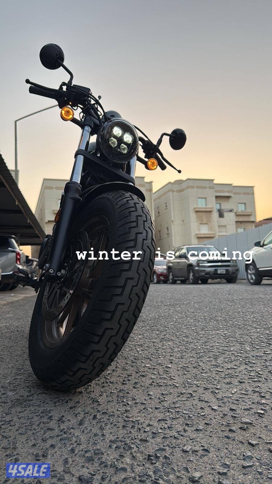 Honda rebel 500 ABS 2024 olive green1