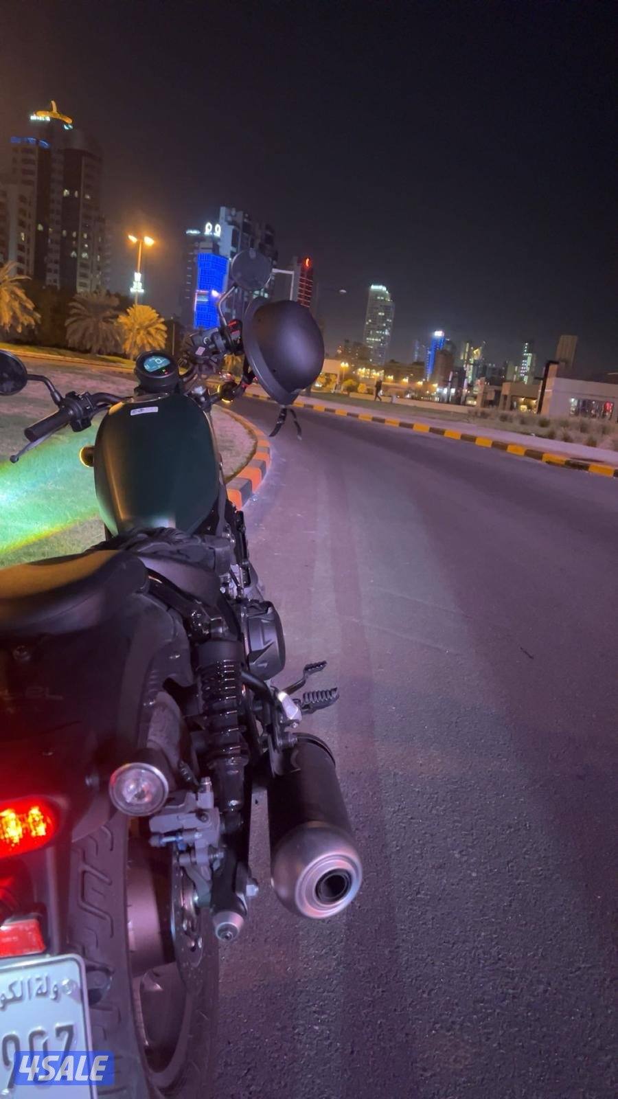 Honda rebel 500 ABS 2024 olive green3