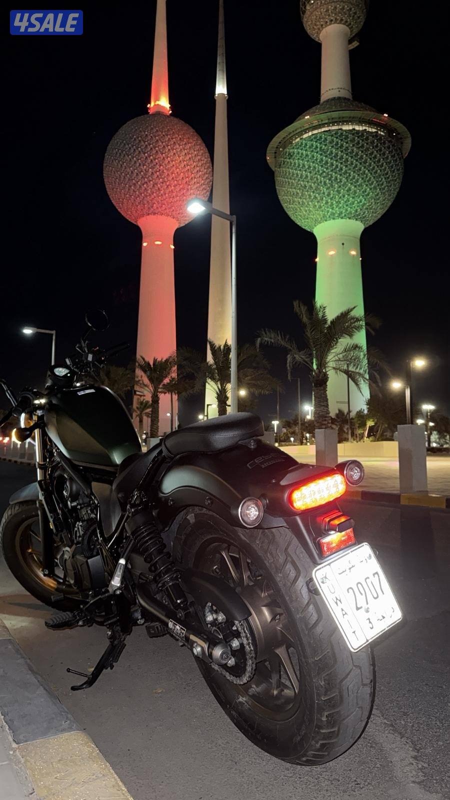 Honda rebel 500 ABS 2024 olive green2