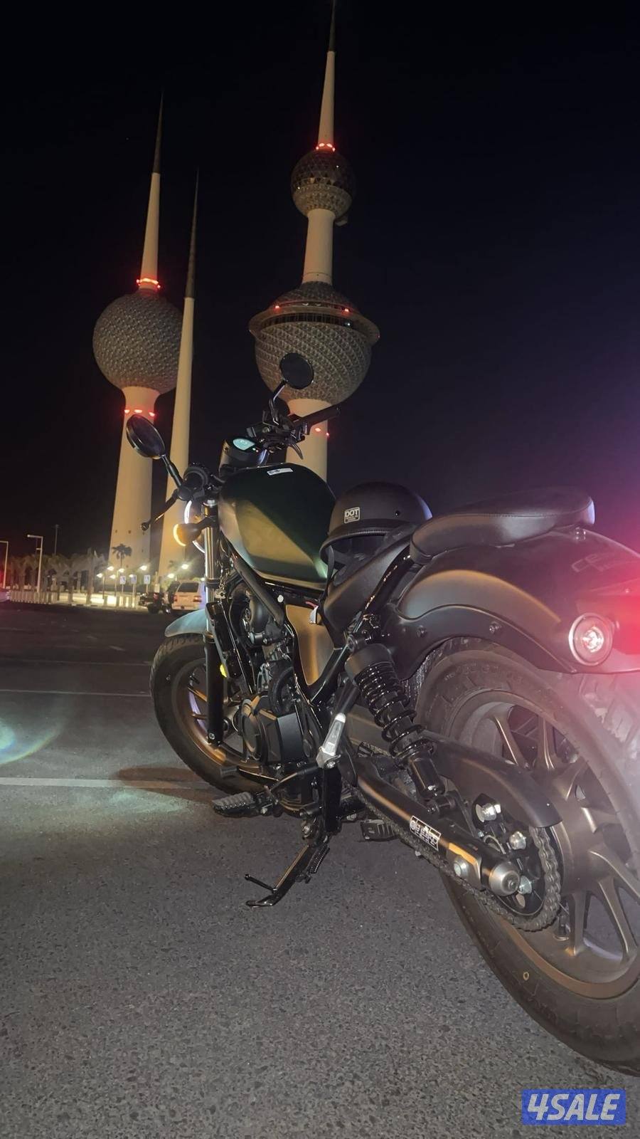 Honda rebel 500 ABS 2024 olive green4