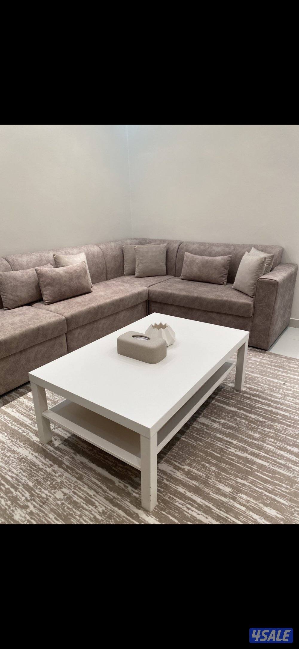 كنب شمواه بيج خرف L مع كوش أسفنج وتفصال البغلي2