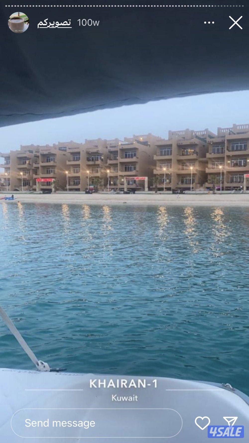 شاليه للبيع منتجع الكوت دور اول اطلاله مسبح7