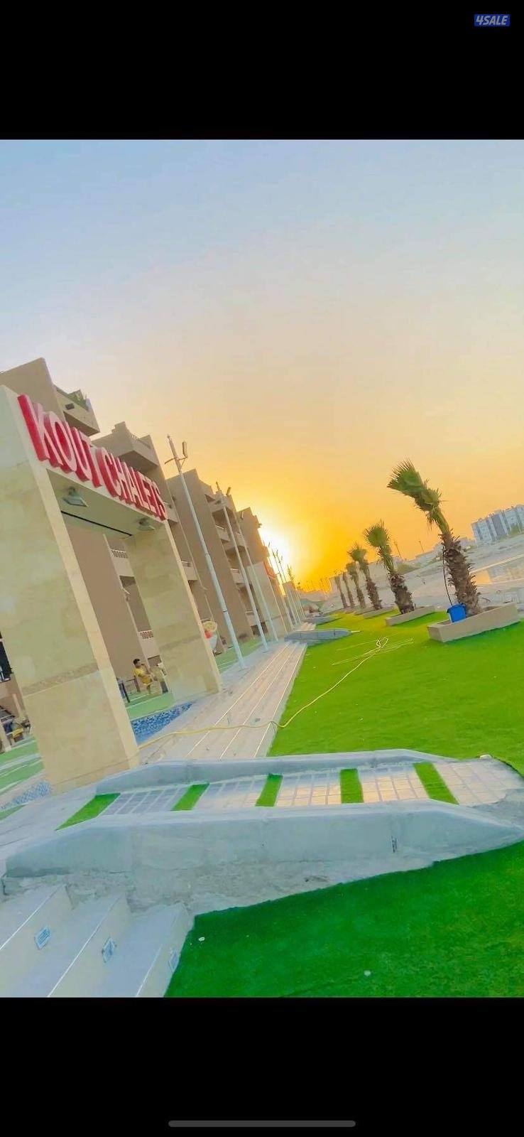 شاليه للبيع منتجع الكوت دور اول اطلاله مسبح6