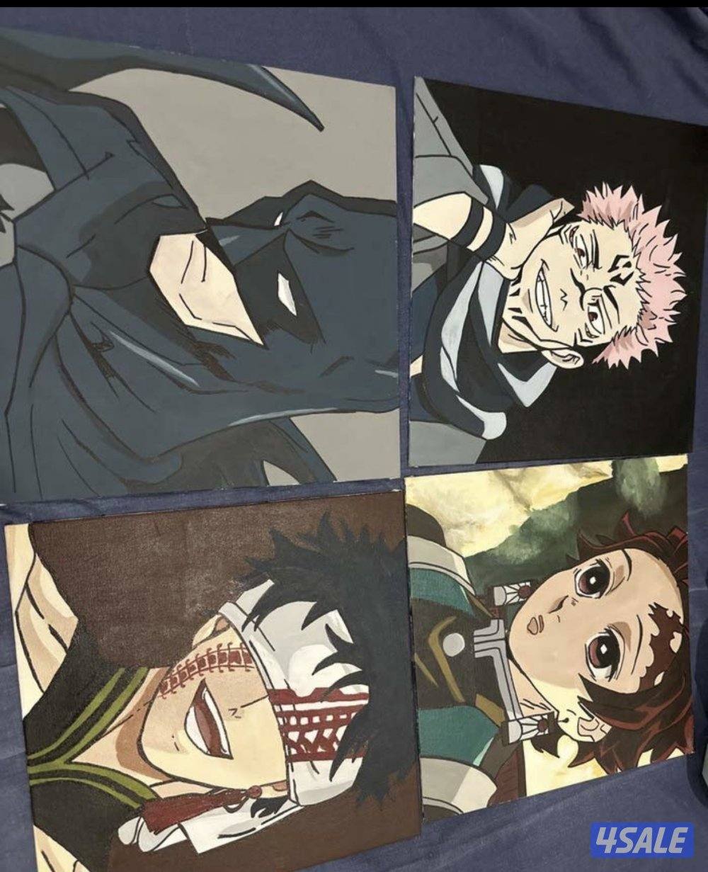 رسم مائي لوحات0