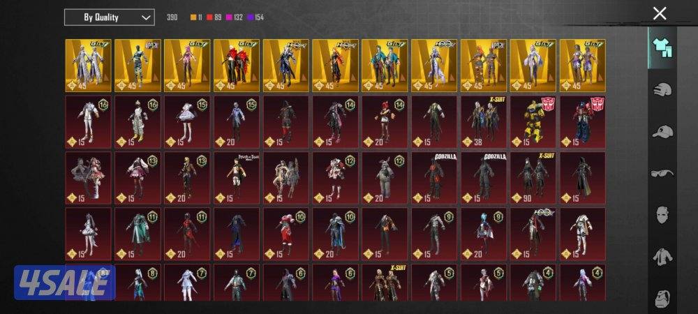 حساب ببجي مميز للبيع بالكويت/ تسليم يد بي يد10