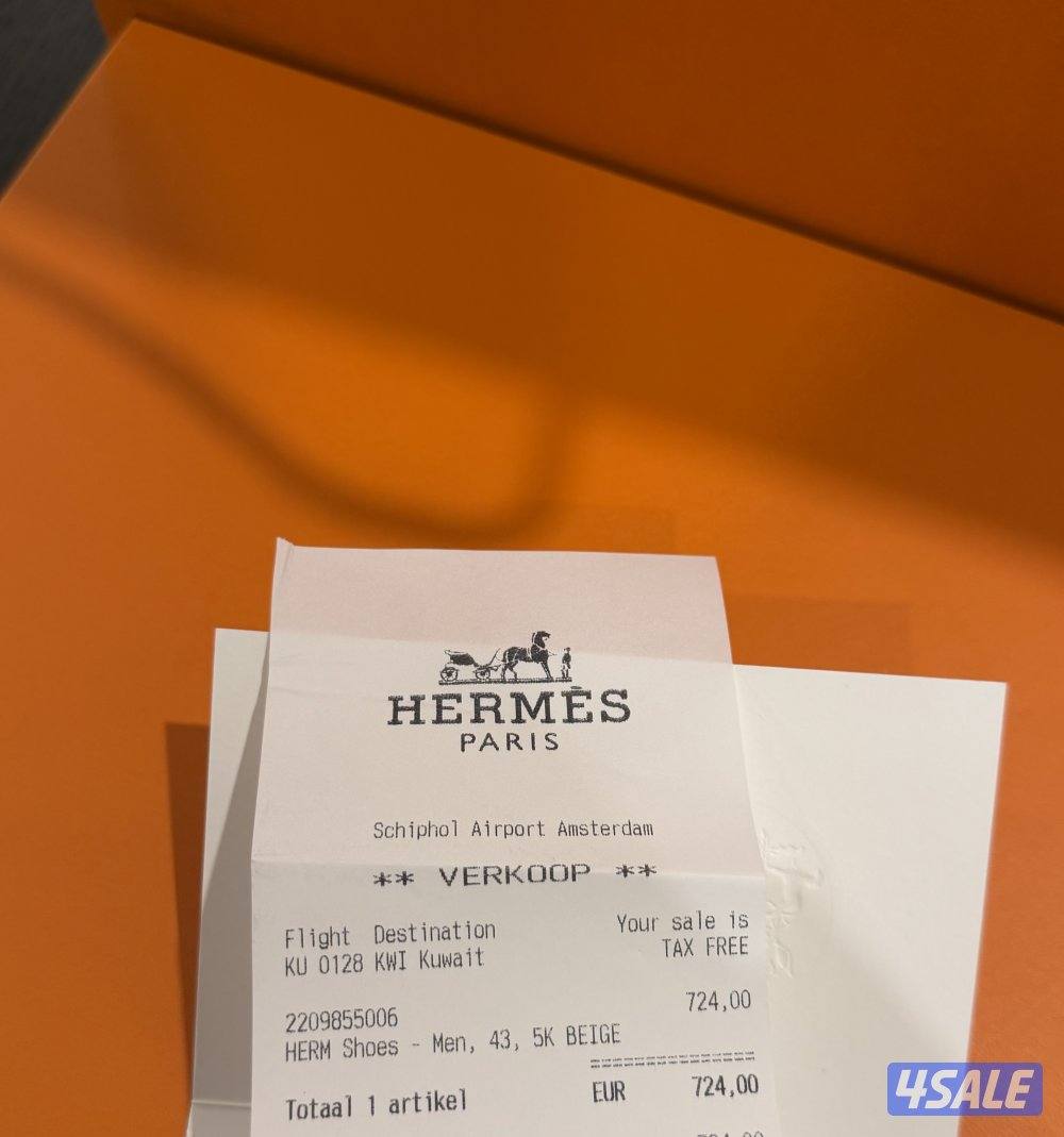 للبيع حذاء Hermes bouncing sneaker جديد5