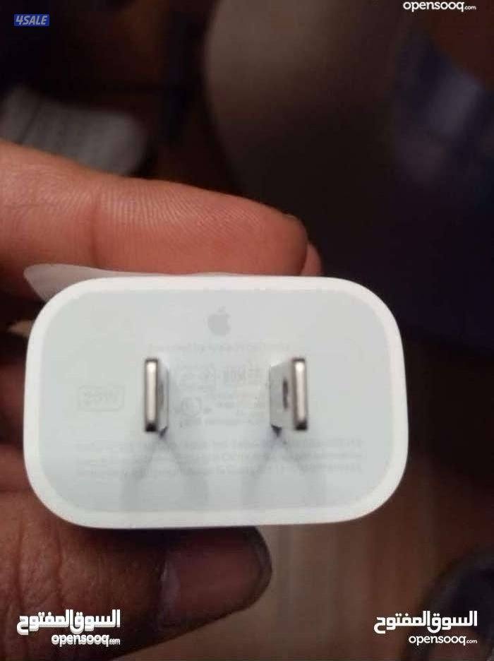 شاحن ابل امريكي 20وات 17برو ماكس اصلي جديد بالسريال نمبر3