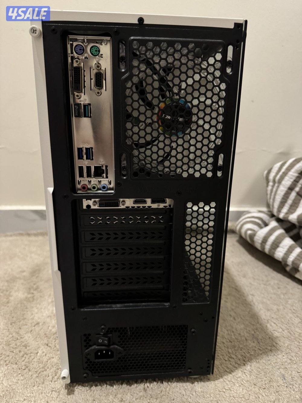 Pc gaming نظيف جداً مستعمل جاهز للاستخدام0