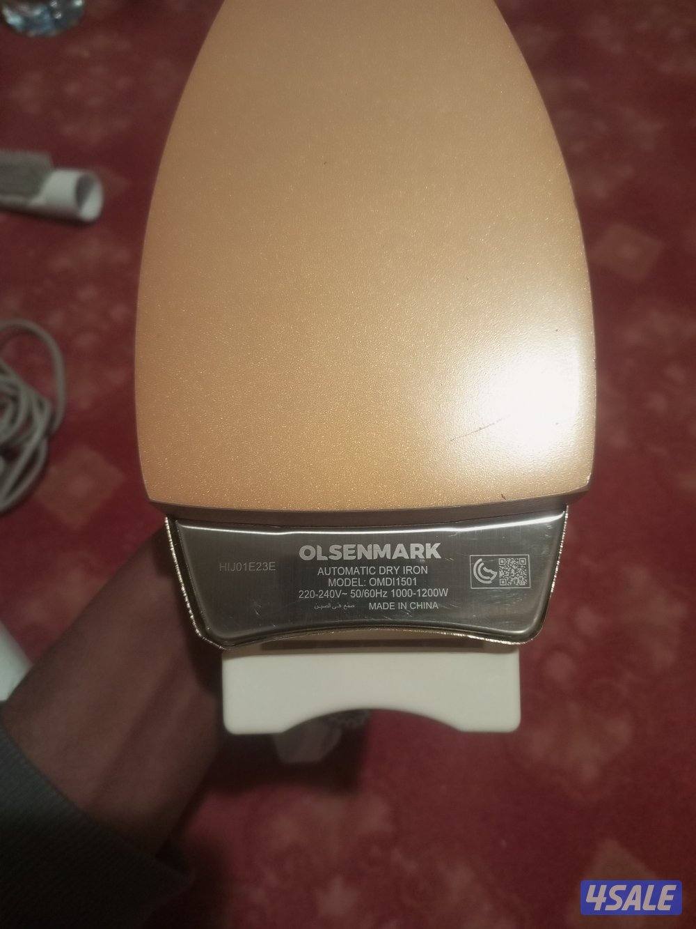 مكواة ملابس أولسنمارك – حالة ممتازة 🔥
📌 النوع: مكواة ملابس جافة
📌 ا4