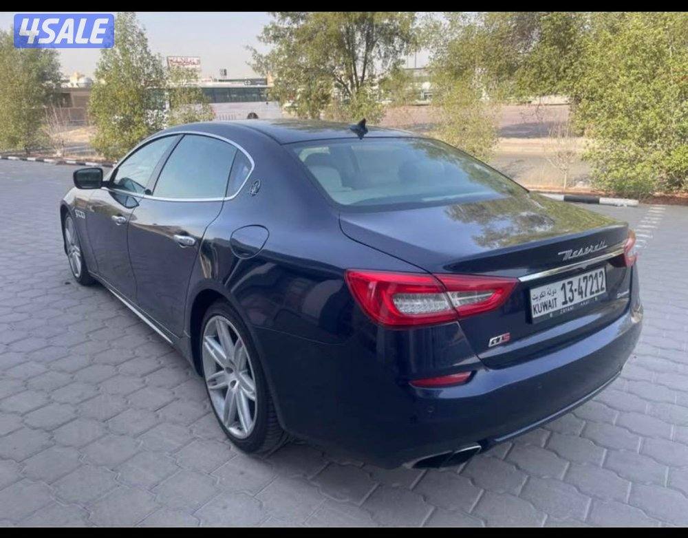 للبيع مازيراتي كواتروبورت بحاله جيدا موديل ٢٠١٤ عداد ٧٥ الف سرفيس1