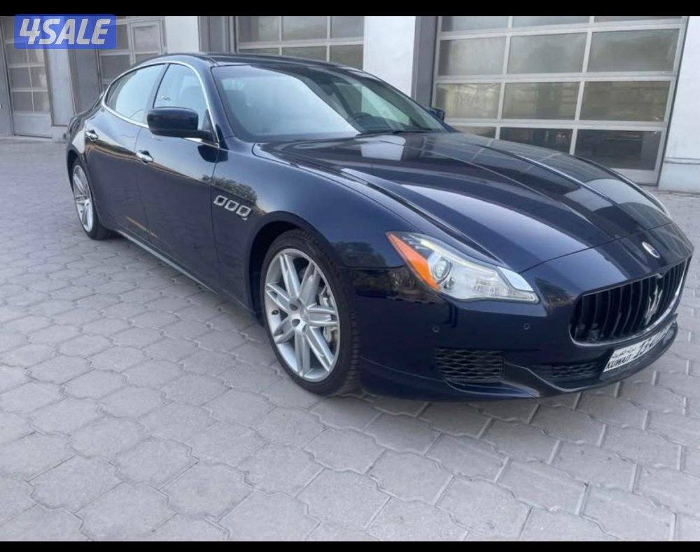 للبيع مازيراتي كواتروبورت بحاله جيدا موديل ٢٠١٤ عداد ٧٥ الف سرفيس7