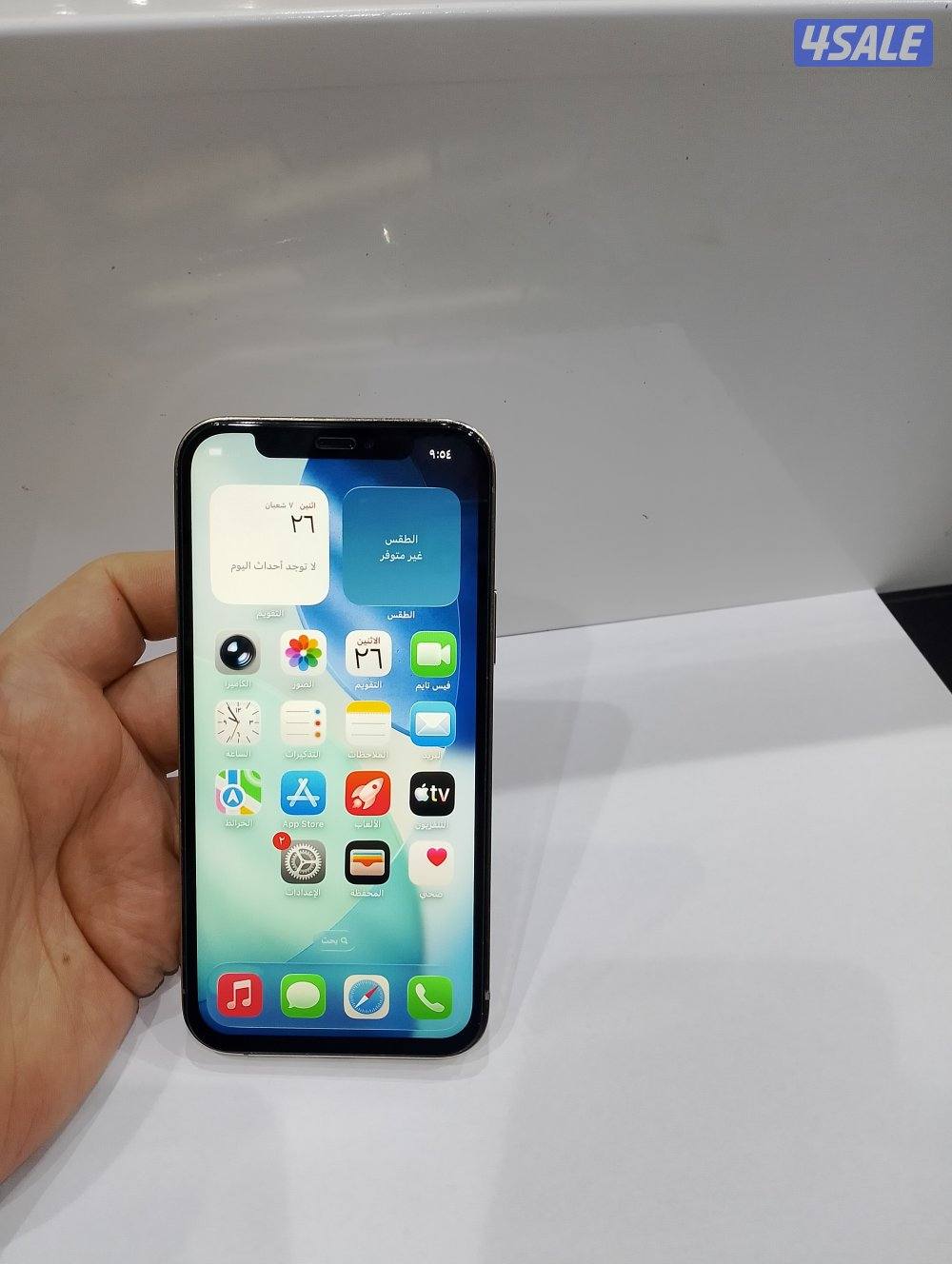 ايفون 12pro جيجا 128 ذهبي زيرو ضريبه3