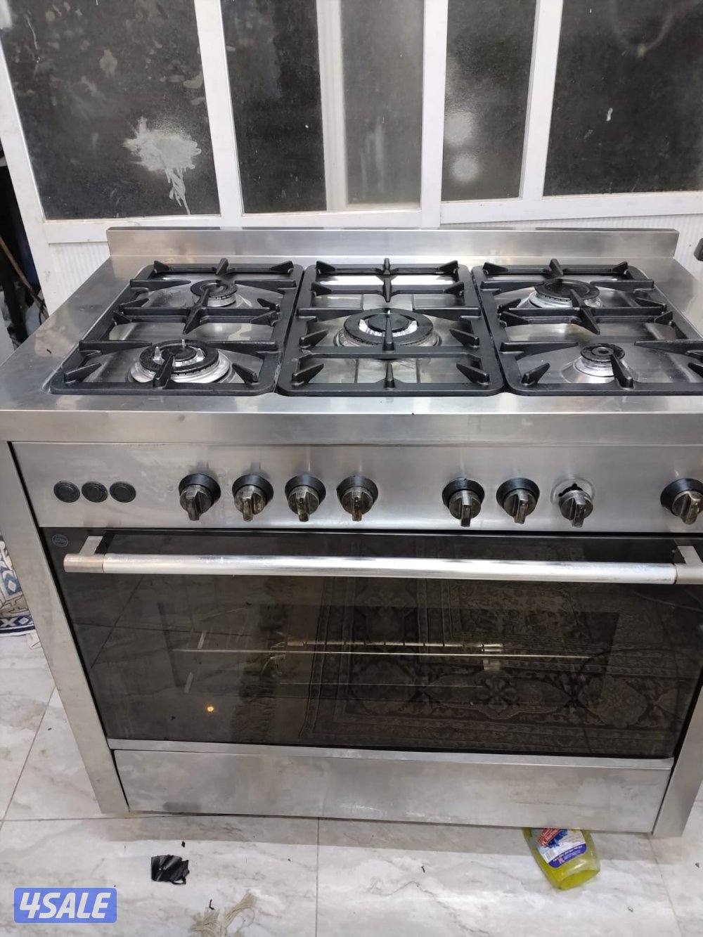 جليم جاز إيطالي ١٠٠ ف٦٠ حدايد زهر تقيل باب محكم مفاتيح اصليه شرط الفح4