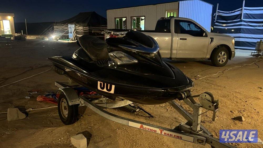 جت سكي للبيع مع العربانه كل شي شغال مسوي سيرفس جديد1