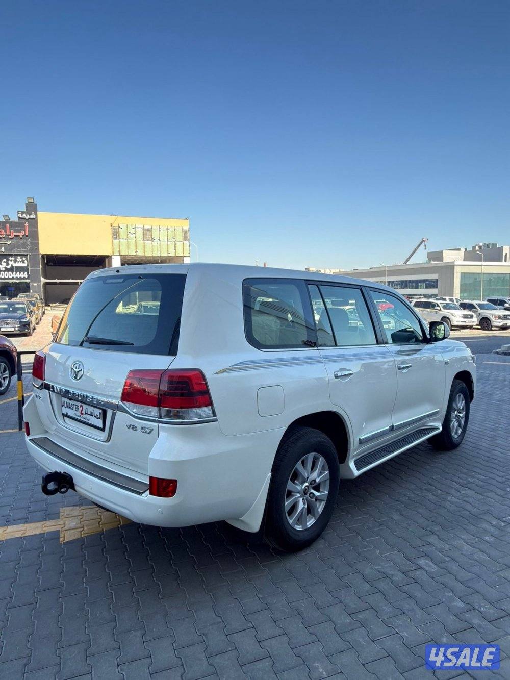 لاند كروز VXR صبغ الوكاله شرط الفحص وارد الخليج2