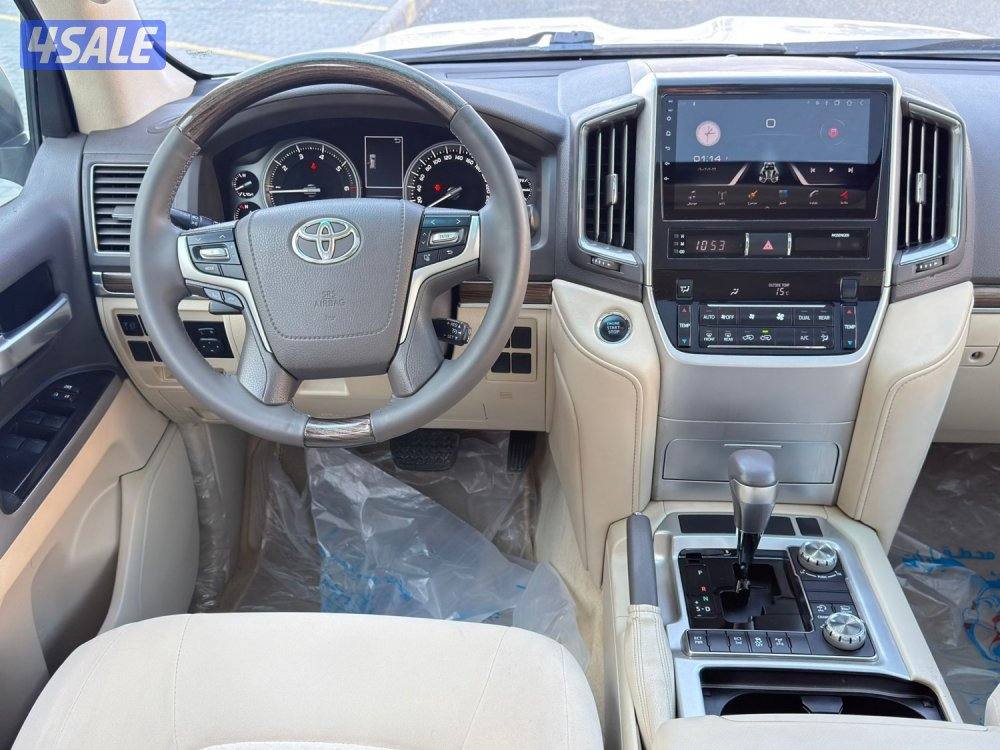 لاند كروز VXR صبغ الوكاله شرط الفحص وارد الخليج9