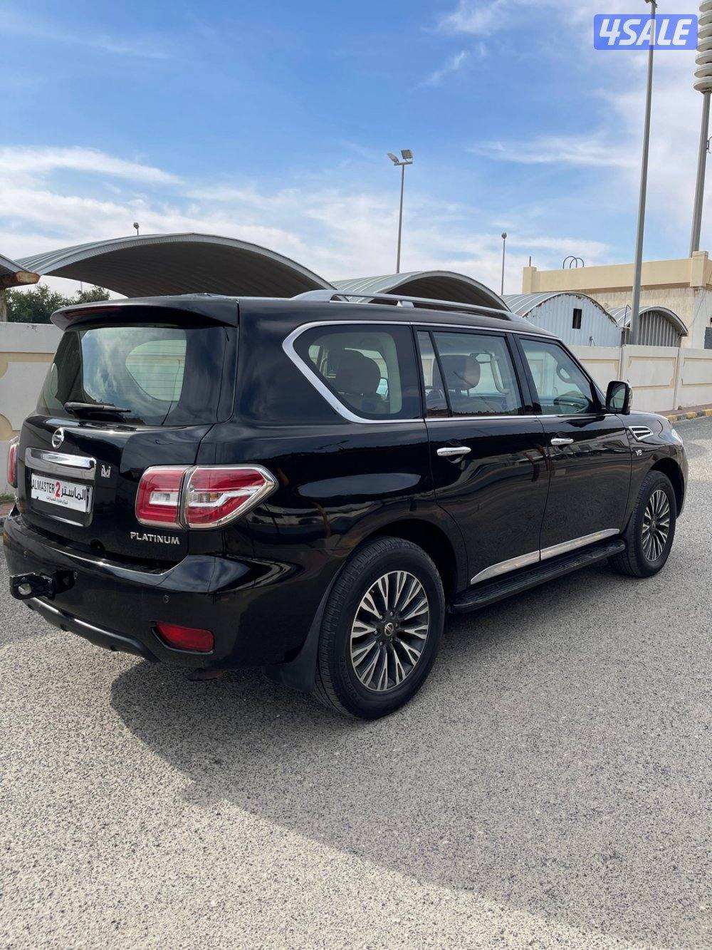 نيسان باترول بلاتينوم الخليج الاولى صبغ قطعه فحص جير مكينه شاصي2