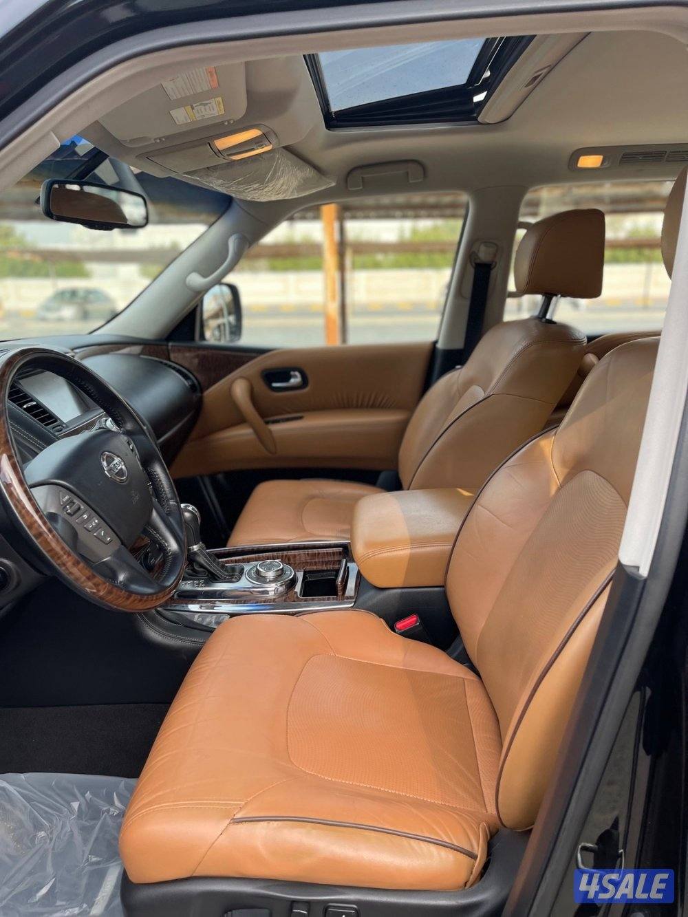 نيسان باترول بلاتينوم الخليج الاولى صبغ قطعه فحص جير مكينه شاصي9