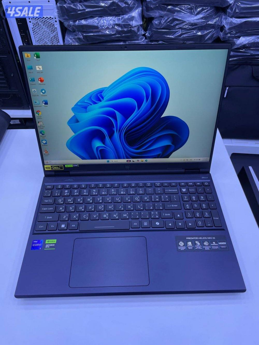 للبيع لابتوب Gaming قوي جدًا
Acer Predator Helios Neo 16
ا4