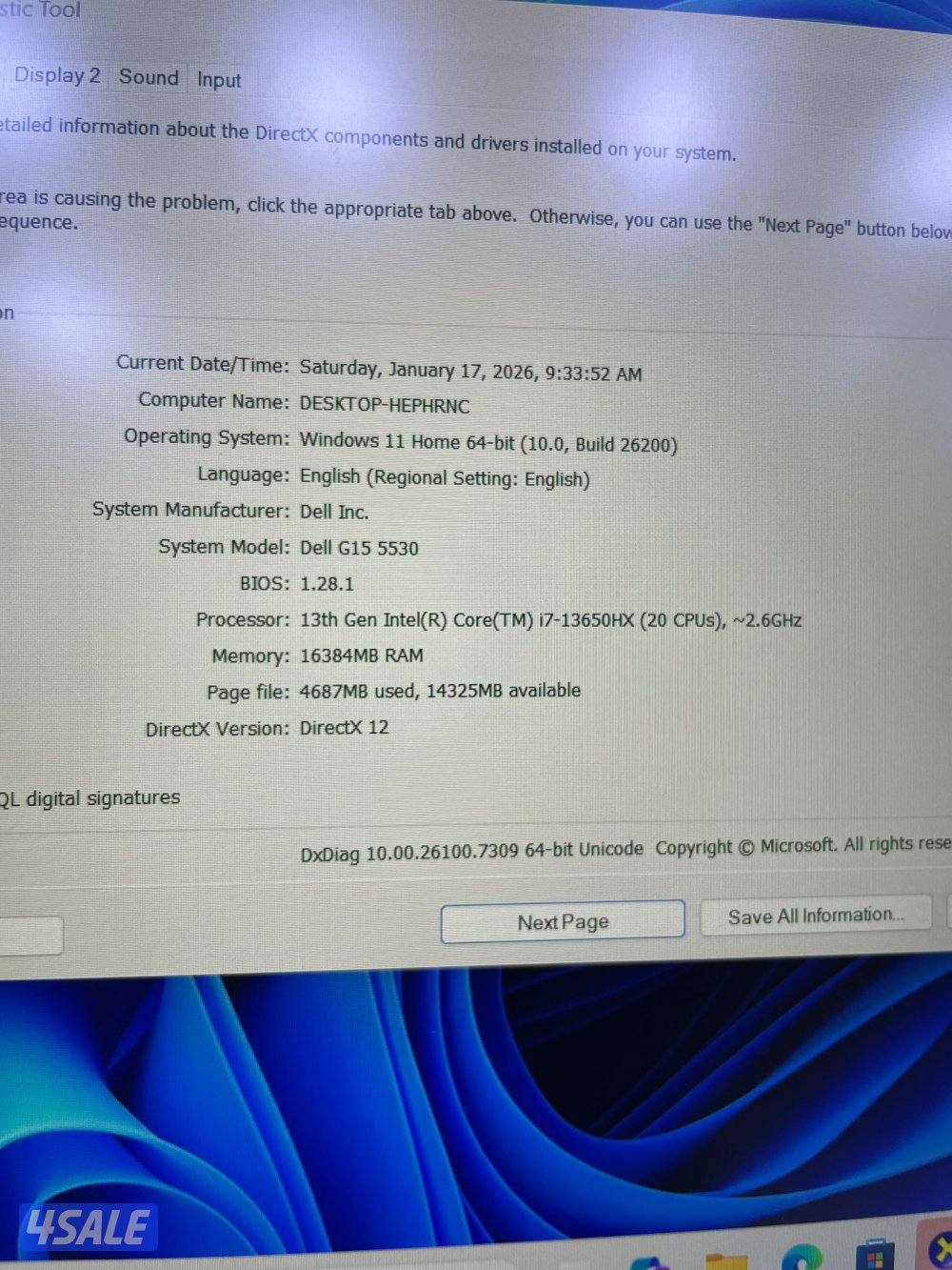 للبيع – Dell 15 5530 (أداء قوي للألعاب والتصميم)8