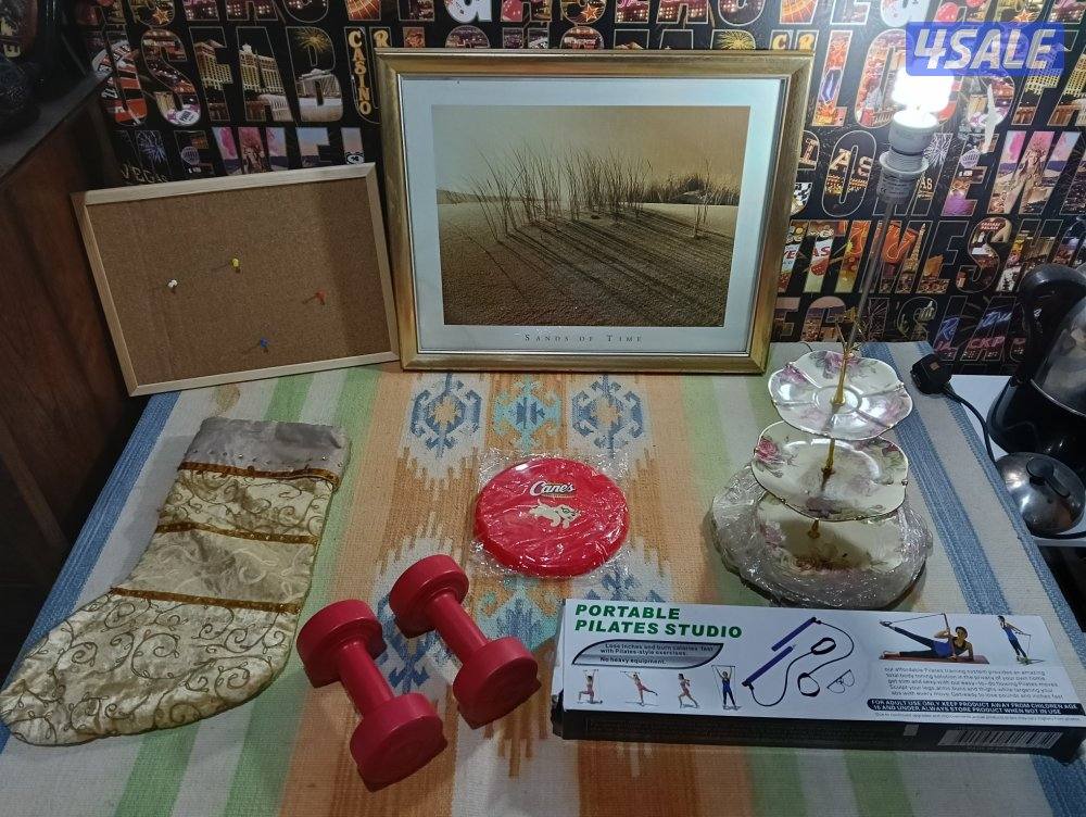 مجموعة متفرقات وديكوربحالة ممتازة0