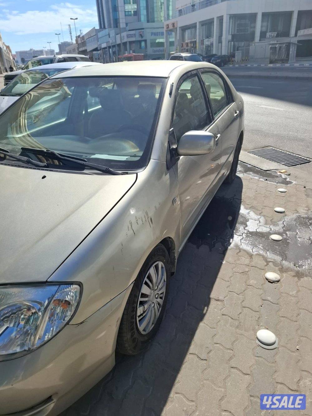 سياره تويوتا كورولا ٢٠٠٤ قير مكينه شاصى ميه ميه ما فيها شى بيمه شهرين0