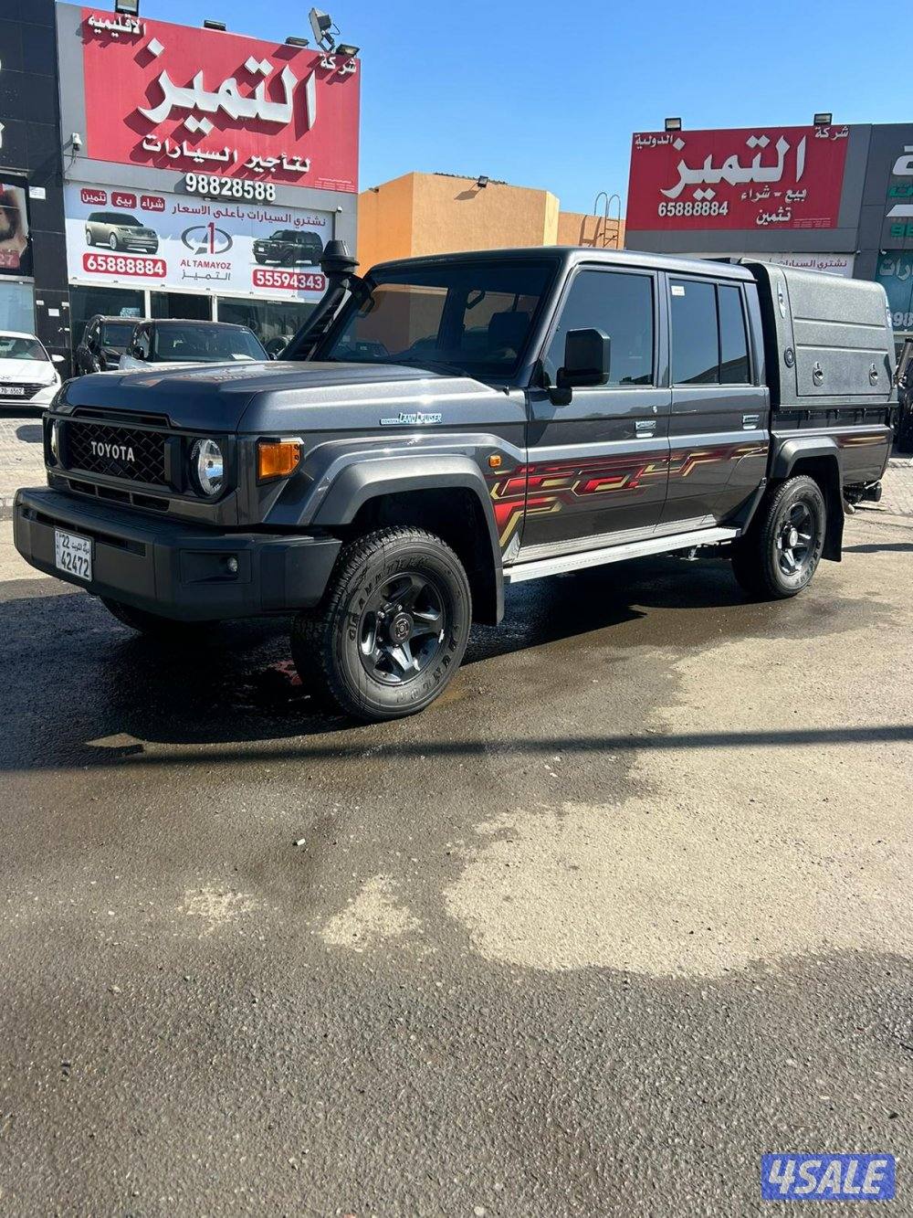 لاند كروزر شاص LX .V6 موديل 2024 ماشي 28.000 K.D وارد الساير .0