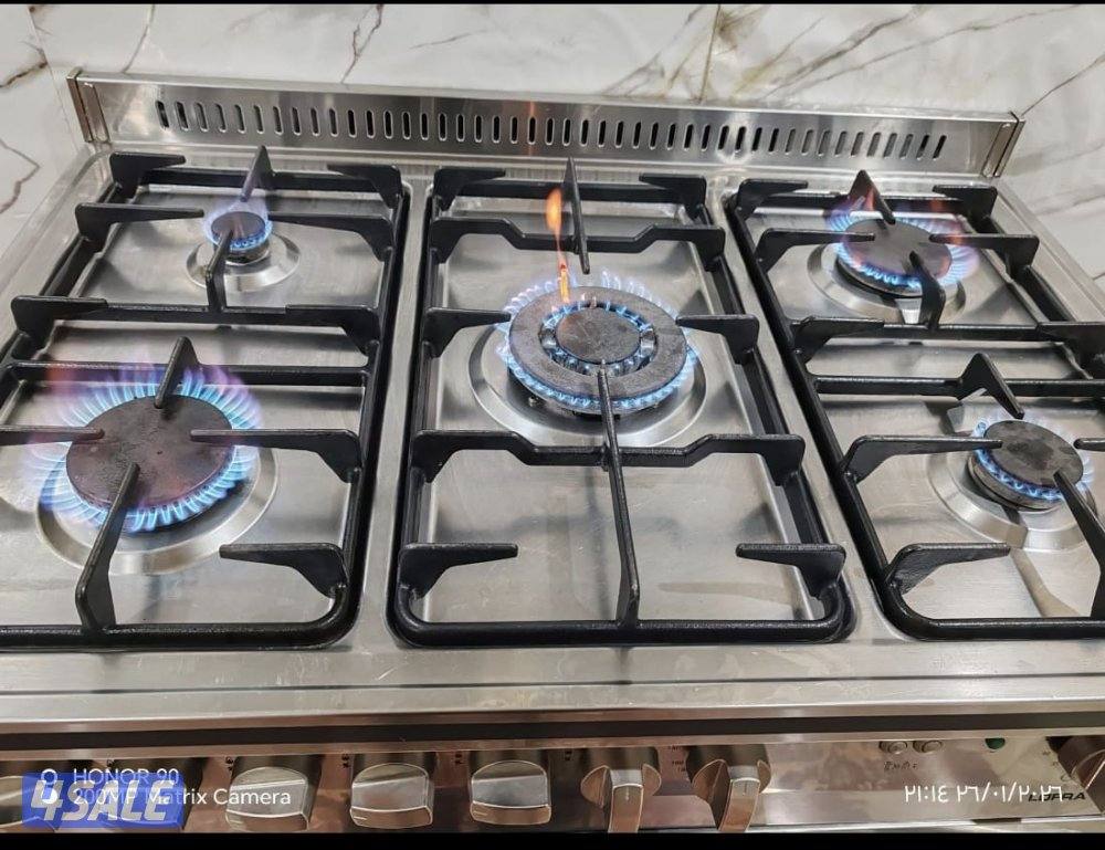 فرن غاز إيطالي وفرن كهربا فرديجر جلاية بيكو0