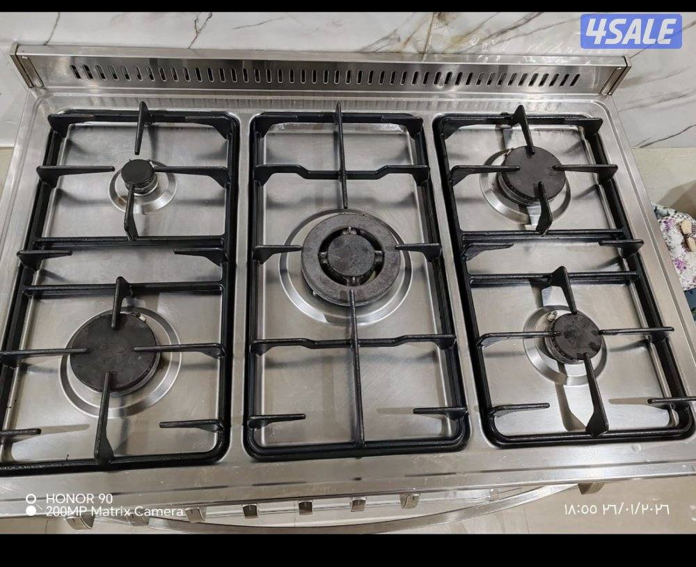 فرن غاز إيطالي وفرن كهربا فرديجر جلاية بيكو2