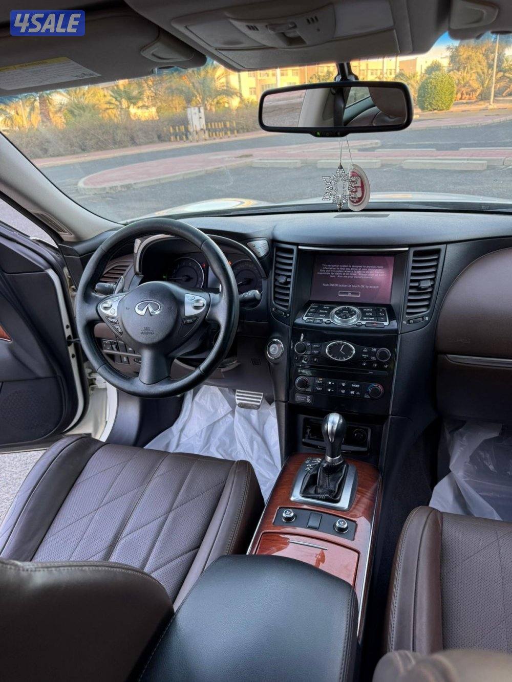 Qx70 موديل 2014 صبغ الوكاله ماشي 140الف فقط المالك الاول بحاله الوكاله11