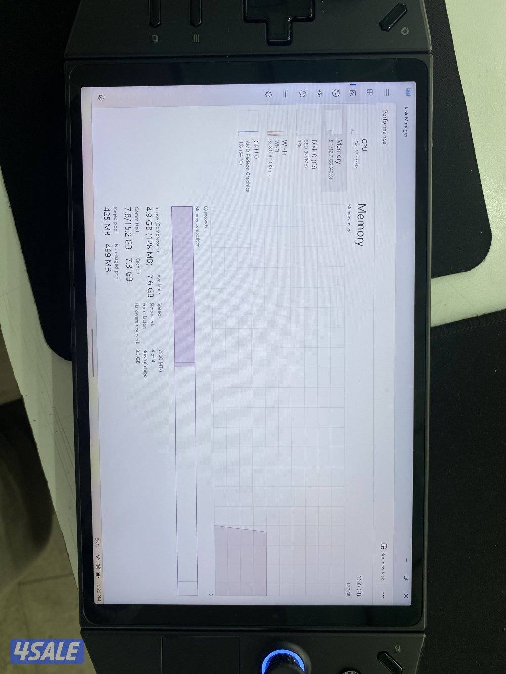 Lenovo legion go 512 gb gud condition2